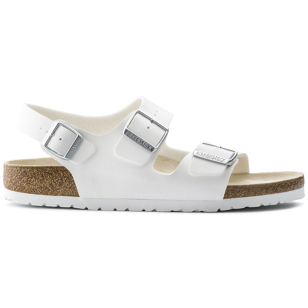 Birkenstock Milano Birko-Flor White