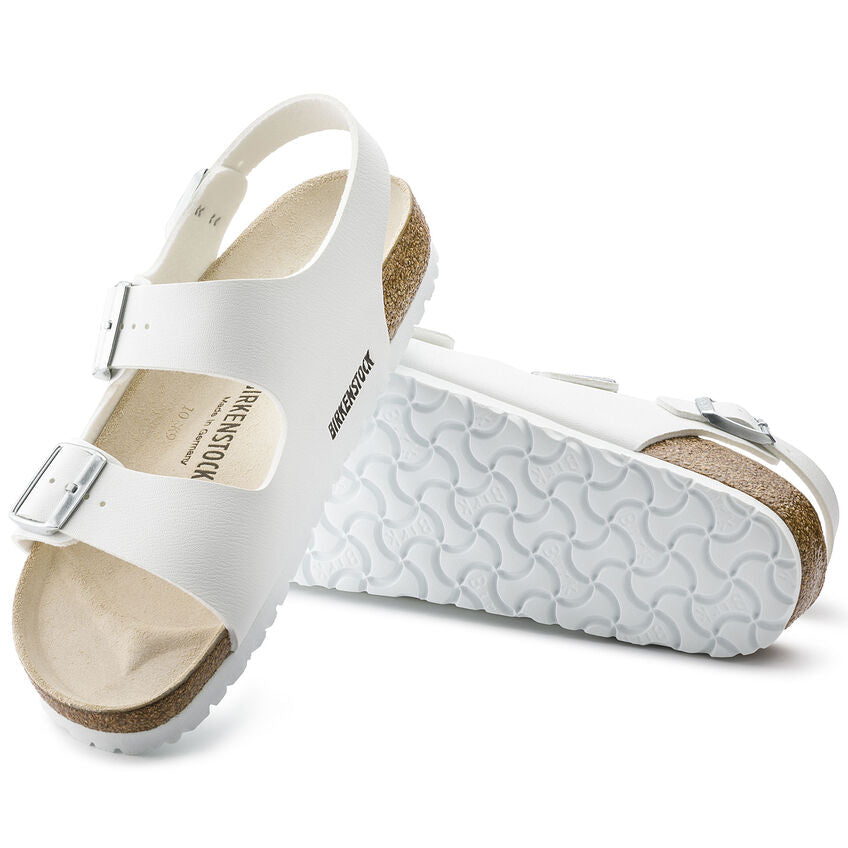 Birkenstock Milano Birko-Flor White