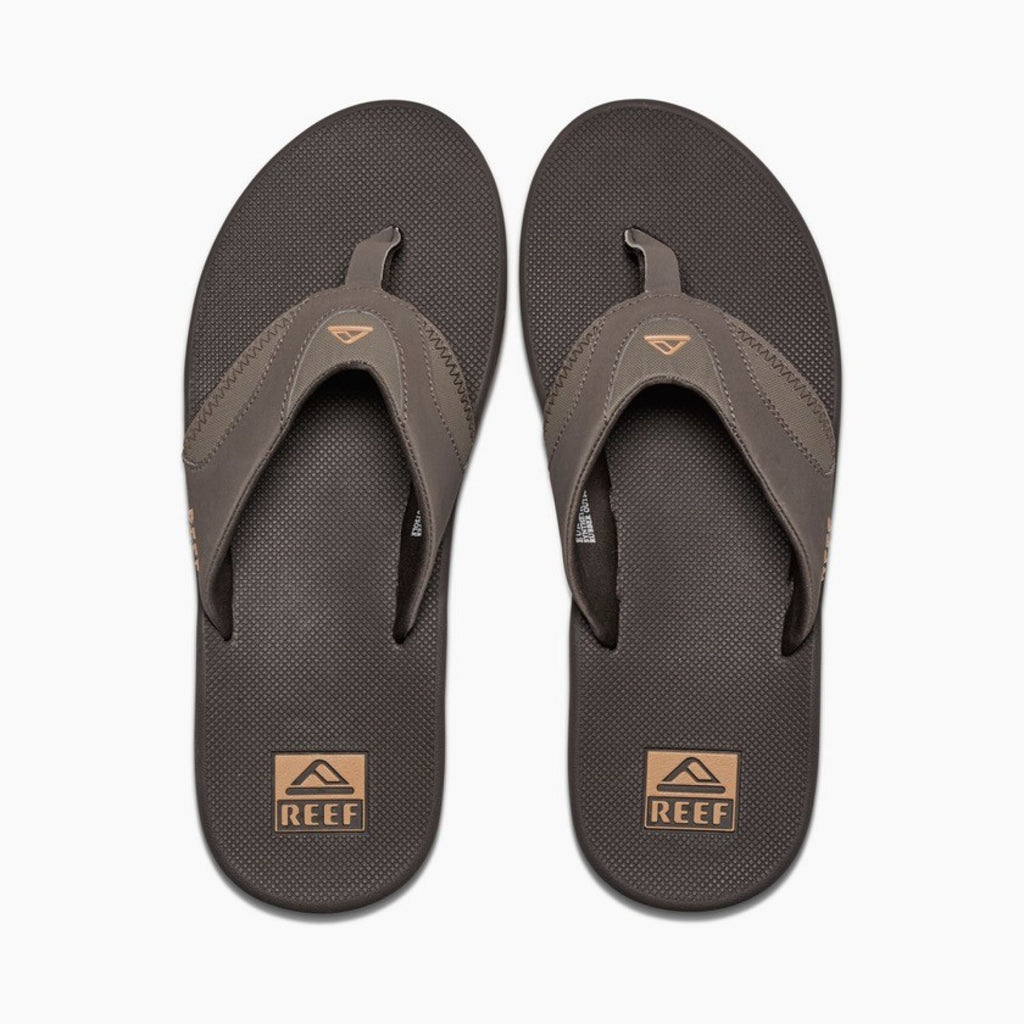 Reef Fanning Flip Flop Brown/Gum