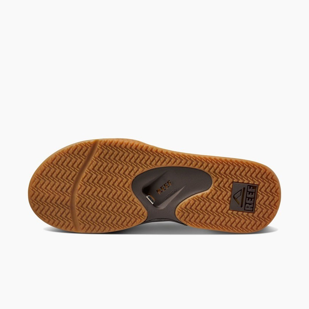 Reef Fanning Flip Flop Brown/Gum