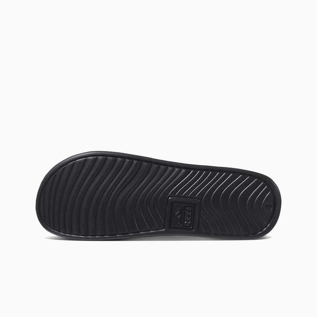 Reef One Slide Flip Flop Black