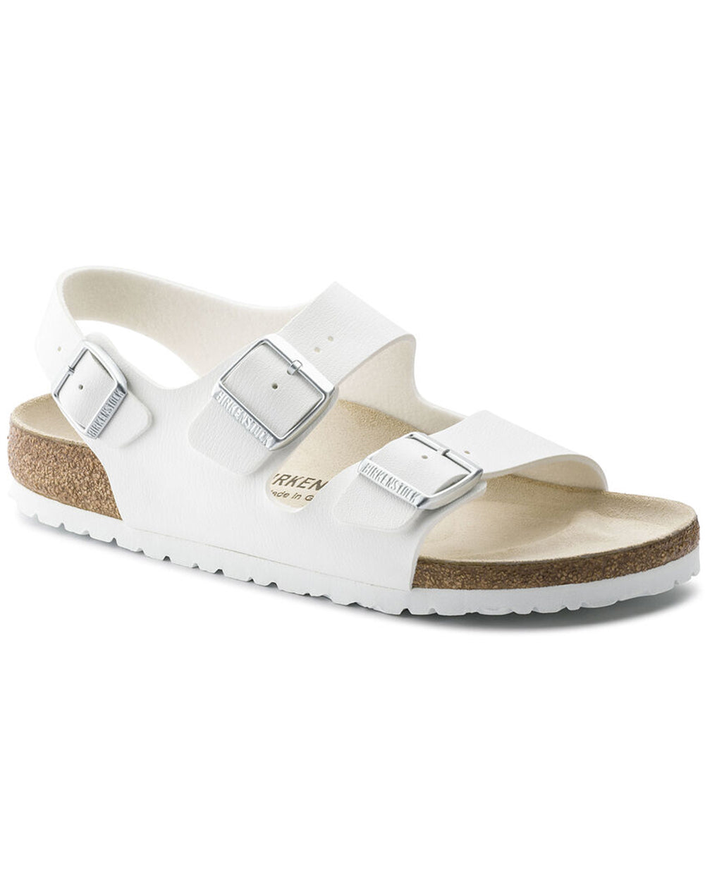Birkenstock Milano Birko-Flor White