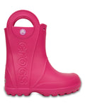 Crocs Kids Handle It Rain Boot Candy Pink