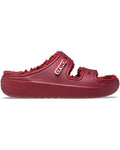 Crocs Classic Cozzzy Sandal Garnet