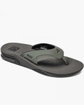 Reef Fanning Flip Flop Grey/Black