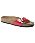 Birkenstock Madrid Birko-Flor Patent Cherry