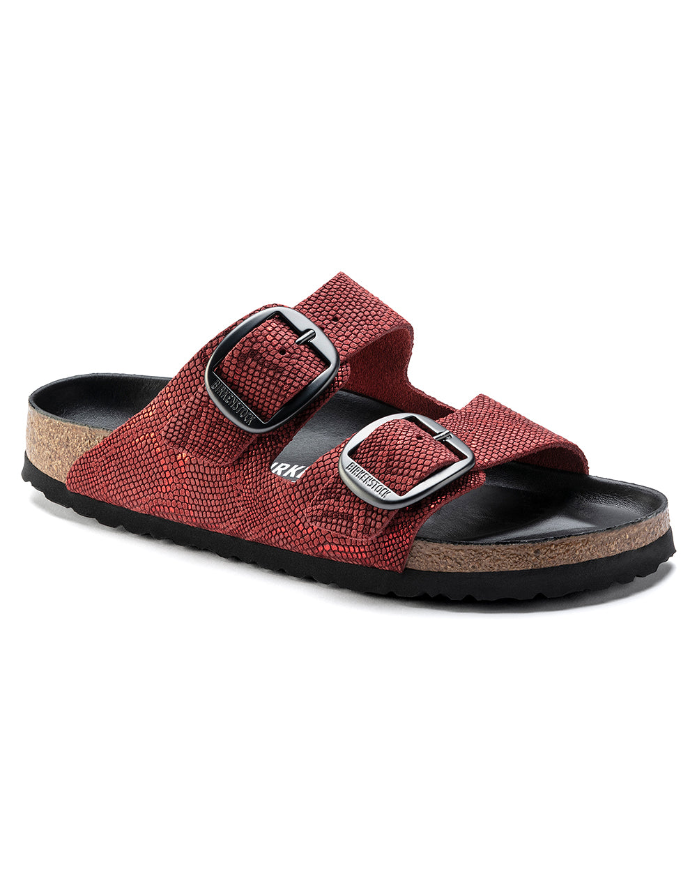 Birkenstock Arizona Birkibuc Royal Python Red – Samis Shoes