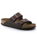 Birkenstock Arizona Soft Footbed Suede Leather Habana