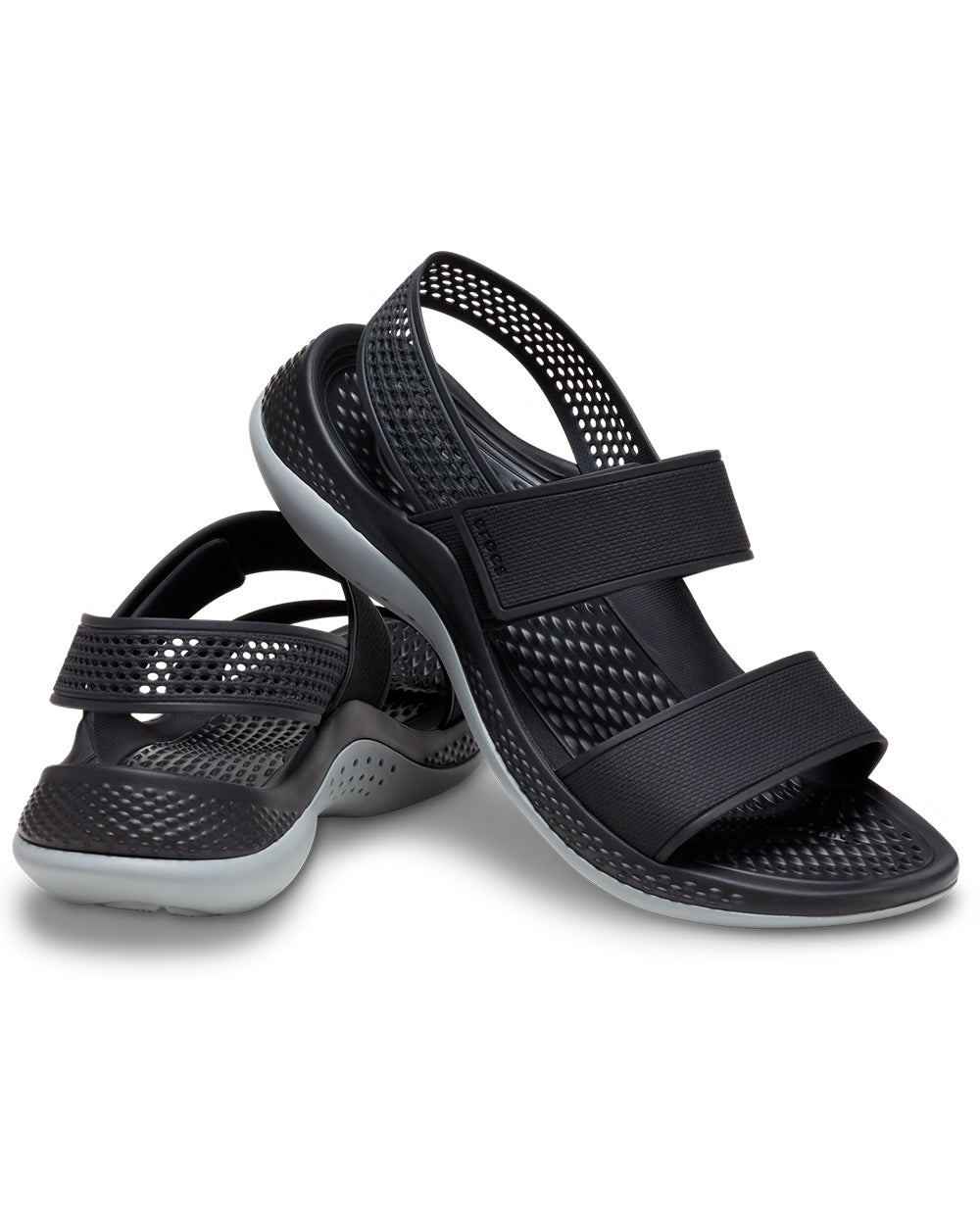 Crocs Women's LiteRide 360 Sandal Black/Light Grey